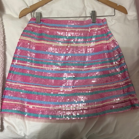 NWT love mshack fancy sequin skirt